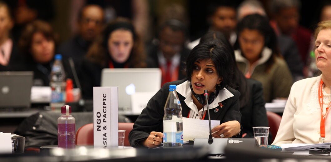 Rathi Raman Rathi Ramanathan - NGO Delegation to the UNAIDS PCB