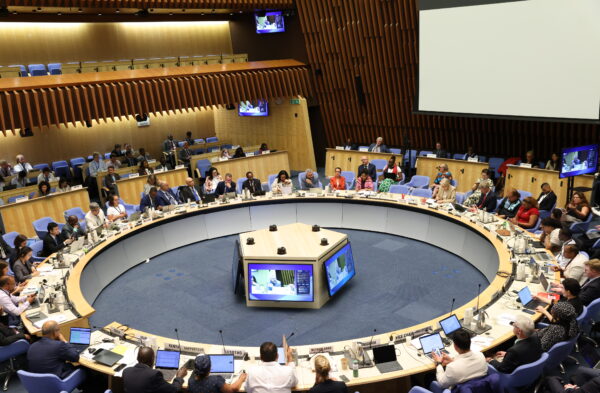 The 58th PCB meeting at the WHO Executive Boardroom